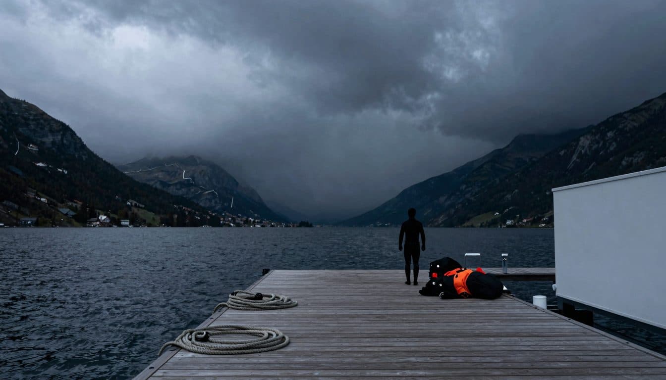 Recovery of crashed small aircraft from 165-meter depth in Lake Attersee has begun