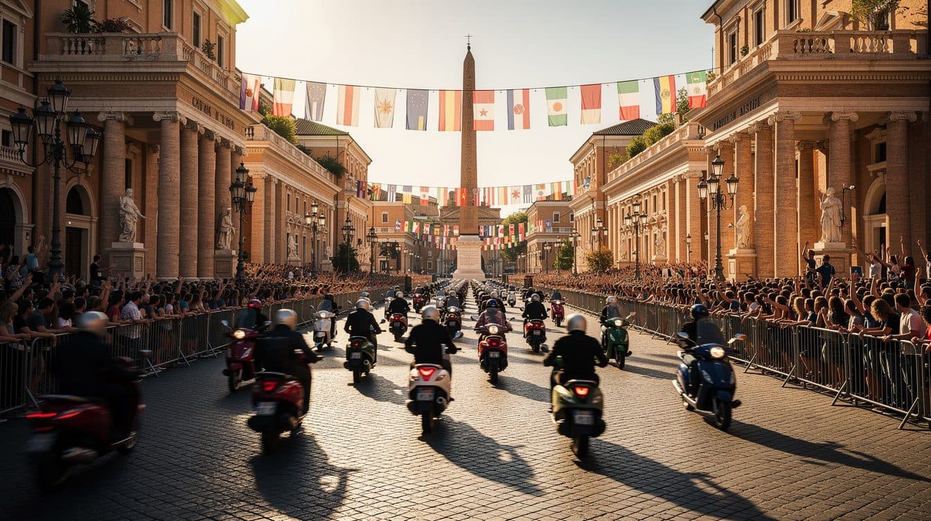 Vespa Turns 80: World Days in Rome with Austria