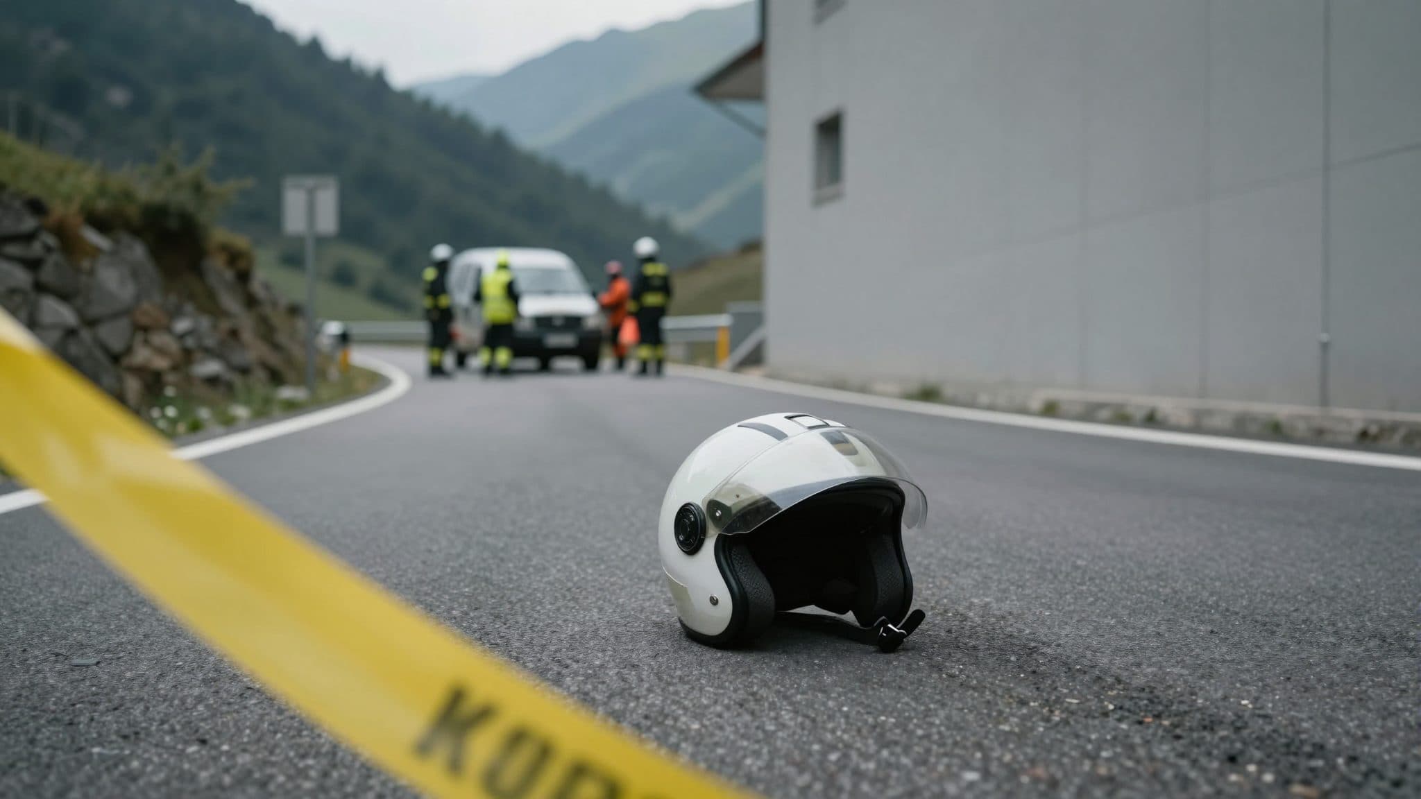 Motorcyclist causes accident with four injured on the B100 in Carinthia