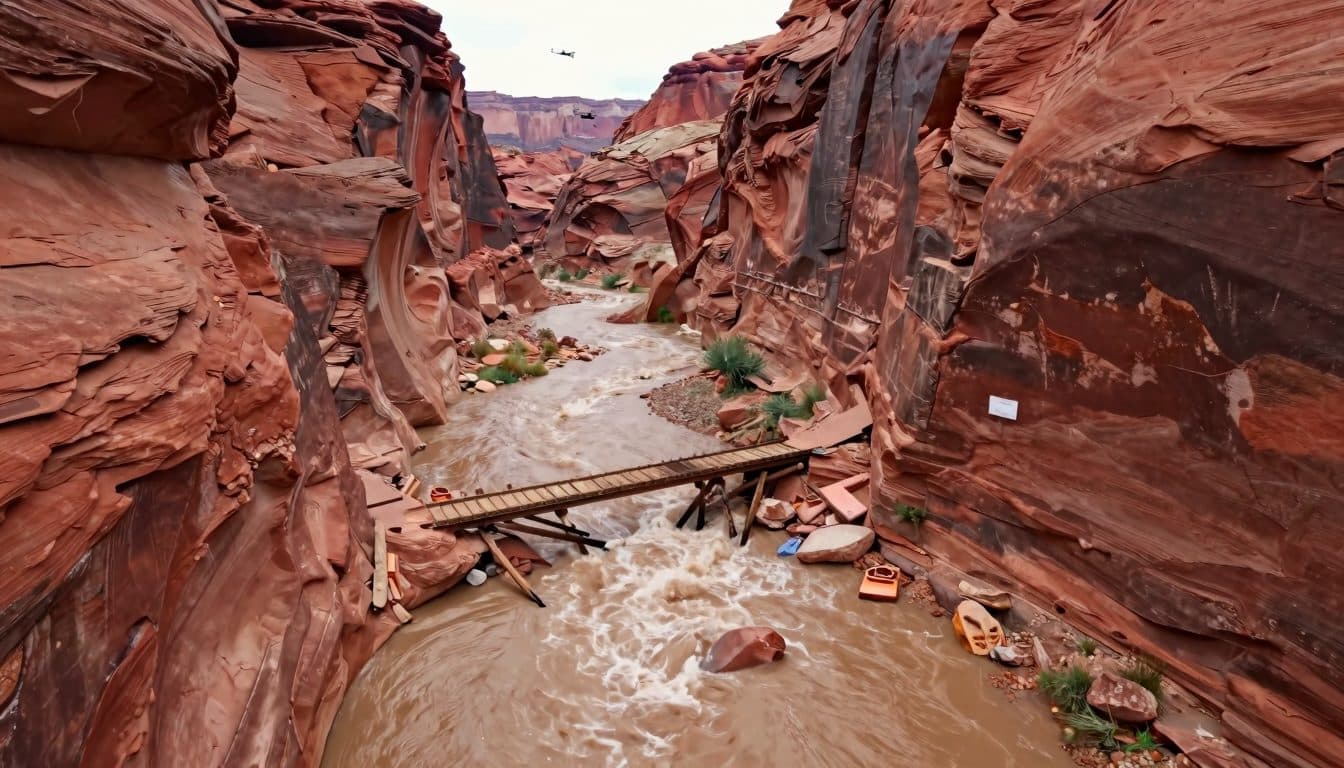 More Than 20 People Reported Missing After Flash Flood at Grand Canyon