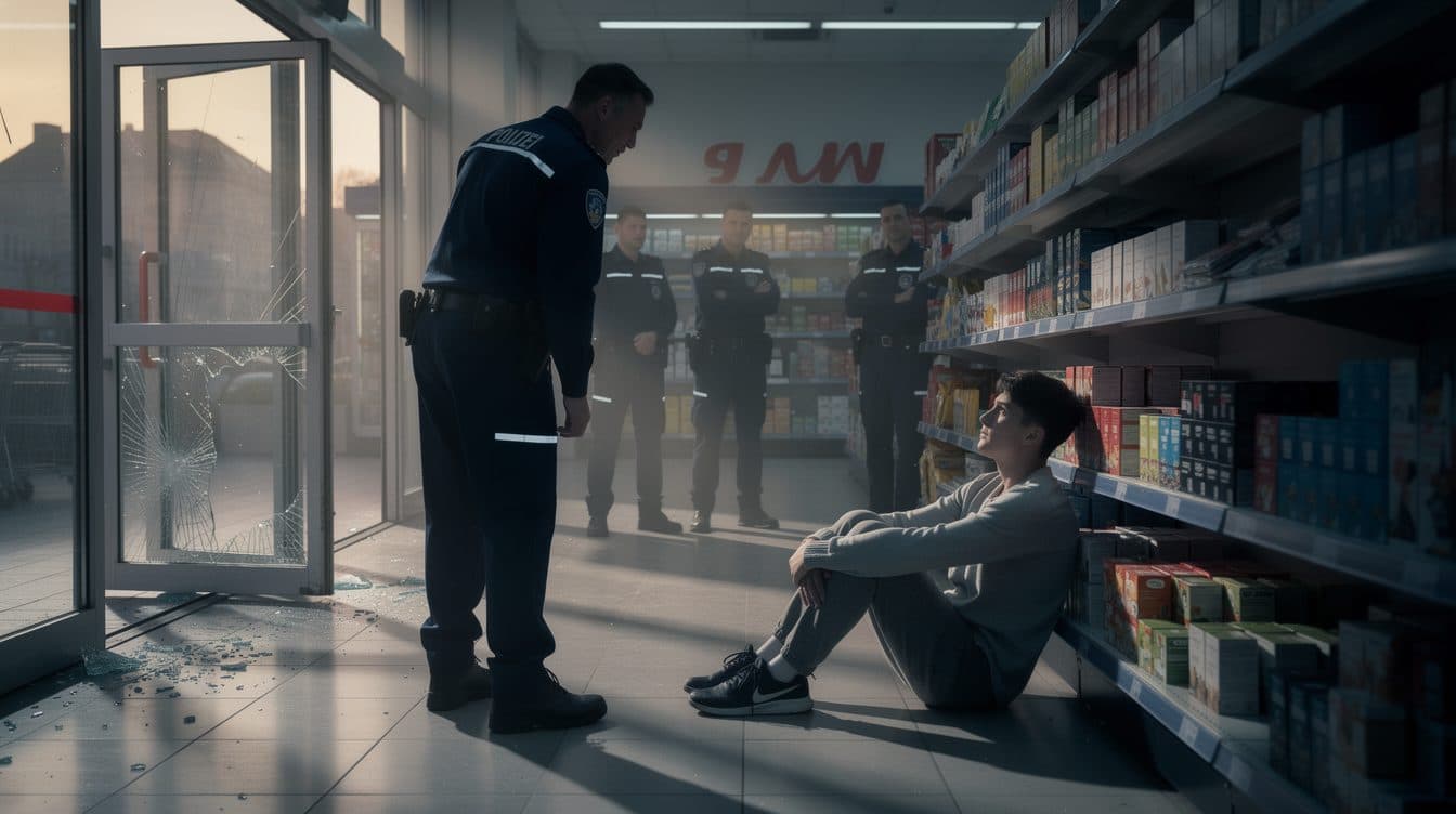Burglar Falls Asleep During Break-In at Vienna Supermarket