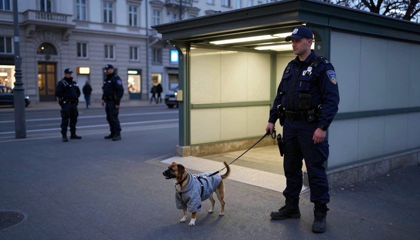 28-year-old arrested in Vienna after alleged abuse of his dog on the open street