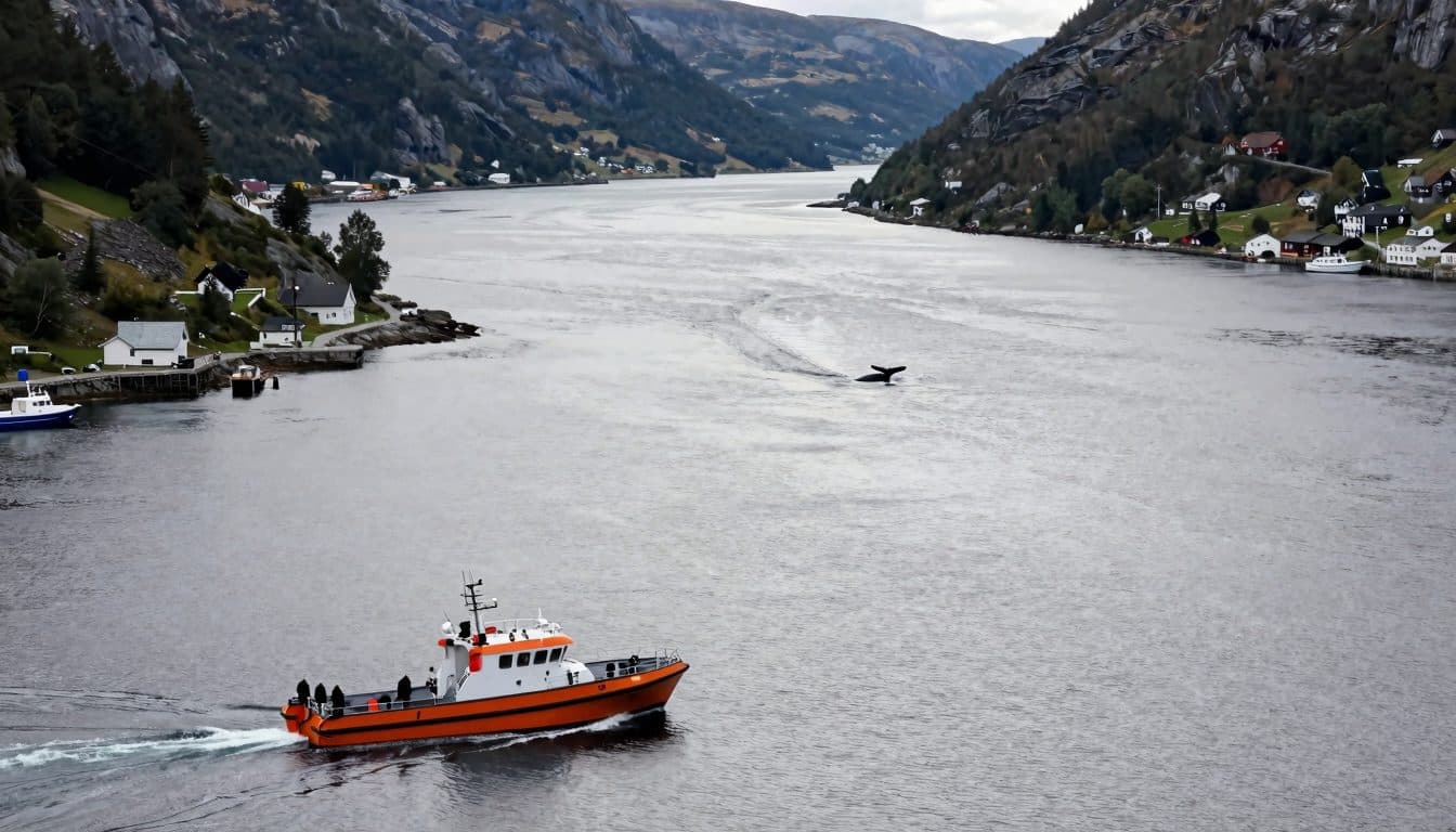 Humpback whale swims in the Flensburg Fjord – likely the animal from the Kiel Fjord