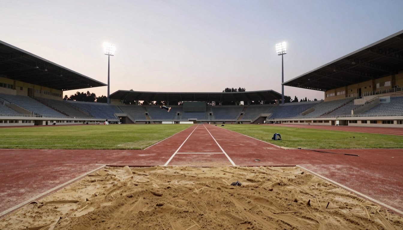 Endiorass Kingley finishes second in triple jump at World Jump Day in Linz