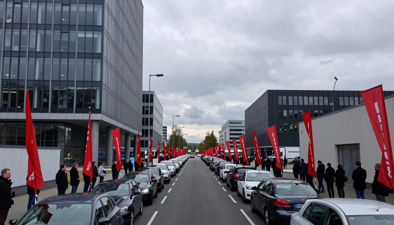 Car cavalcades and warning strikes: IG Metall mobilizes against cost-cutting plans at Volkswagen, Mercedes and Porsche