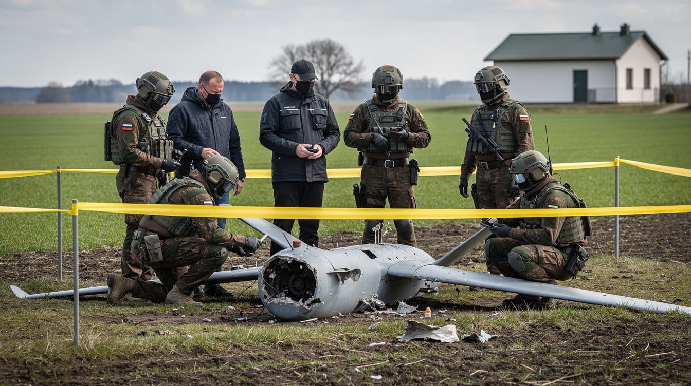 Military Drone Crashes in Lithuania, Possibly Ukrainian in Origin