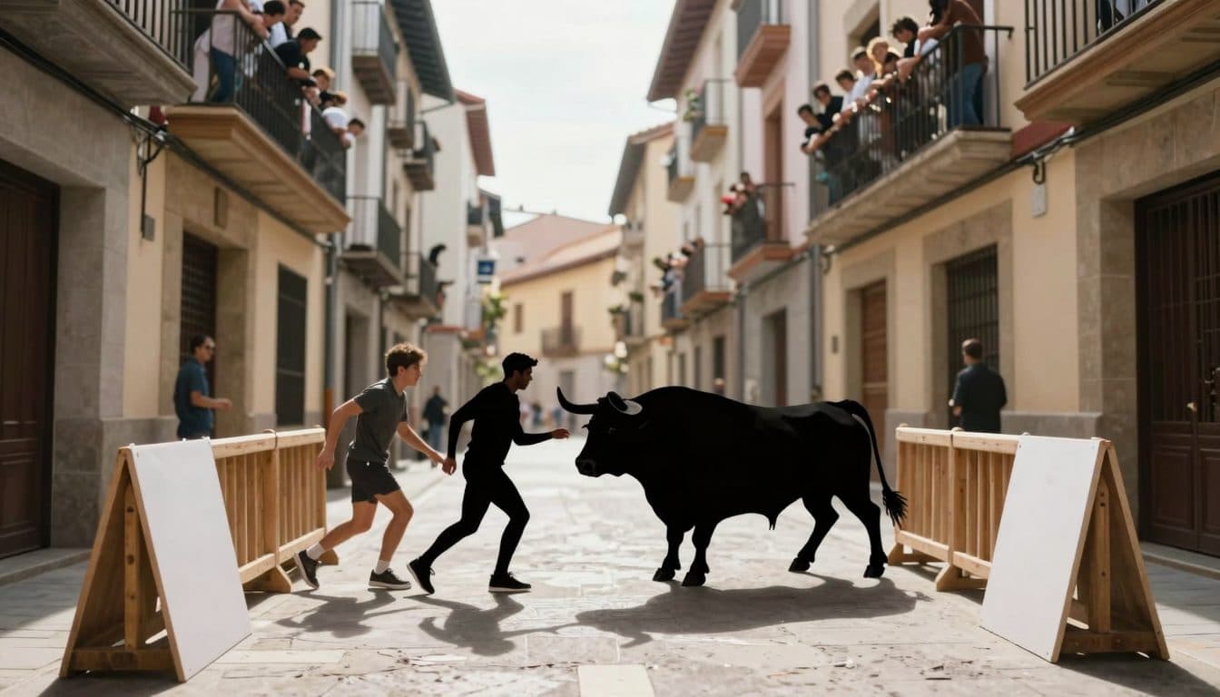 Five injured at first bull run of San Fermín festival in Pamplona