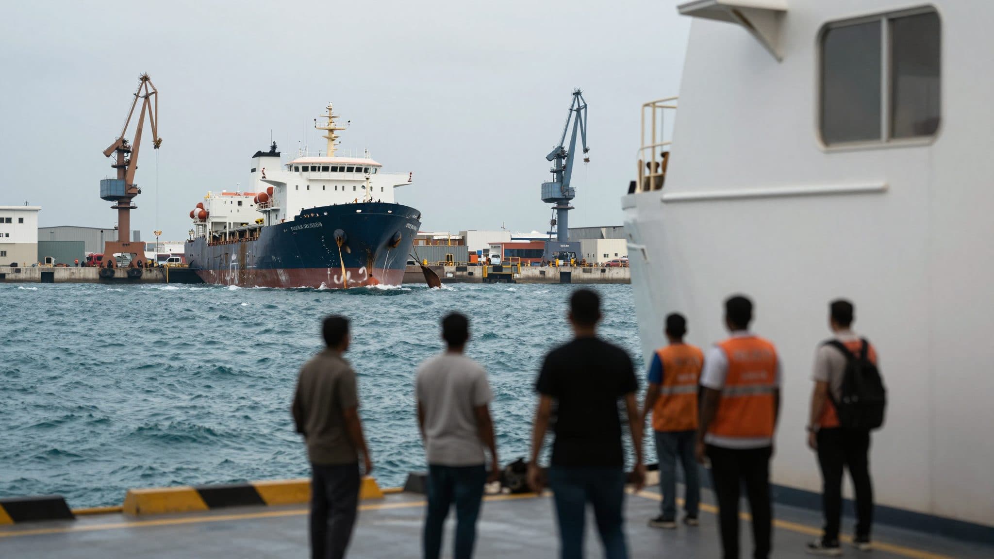 Ship sunk off the coast of Yemen after being fired upon – crew rescued