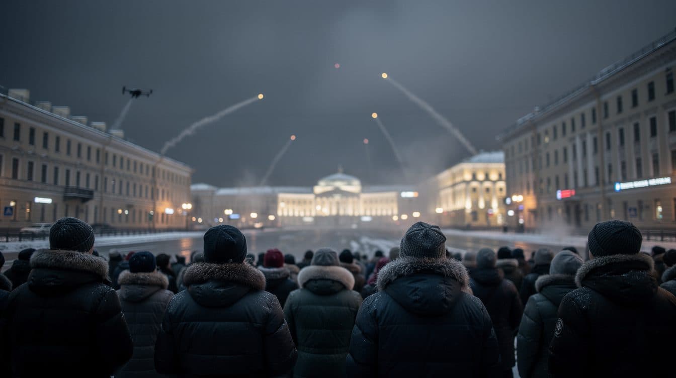 Ukrainian drones disrupt Putin's economic forum in St. Petersburg