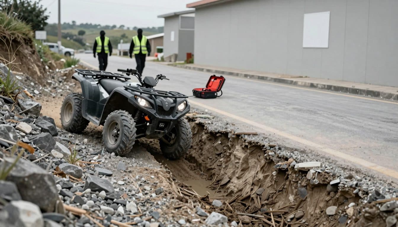 Quad Accident in Gaming: 21-Year-Old Seriously Injured