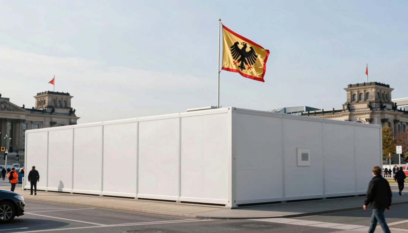 Steinmeier Relocates Official Duties to Temporary Seat at the Spreebogen