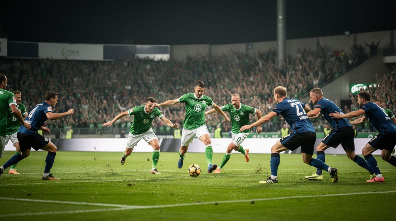 Wolfsburg Held to Draw in Bundesliga Relegation Playoff First Leg