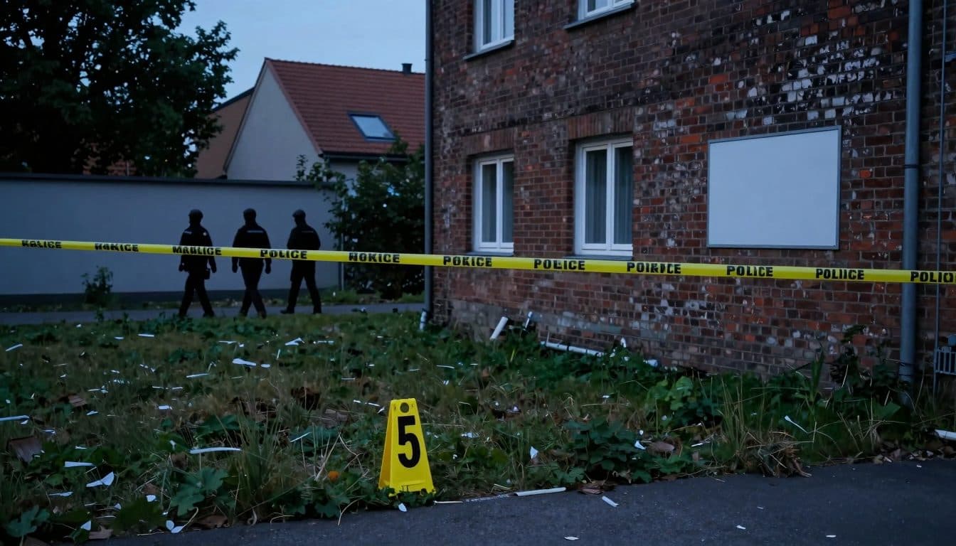 Explosives and human bones discovered in vacant property in Brandenburg an der Havel