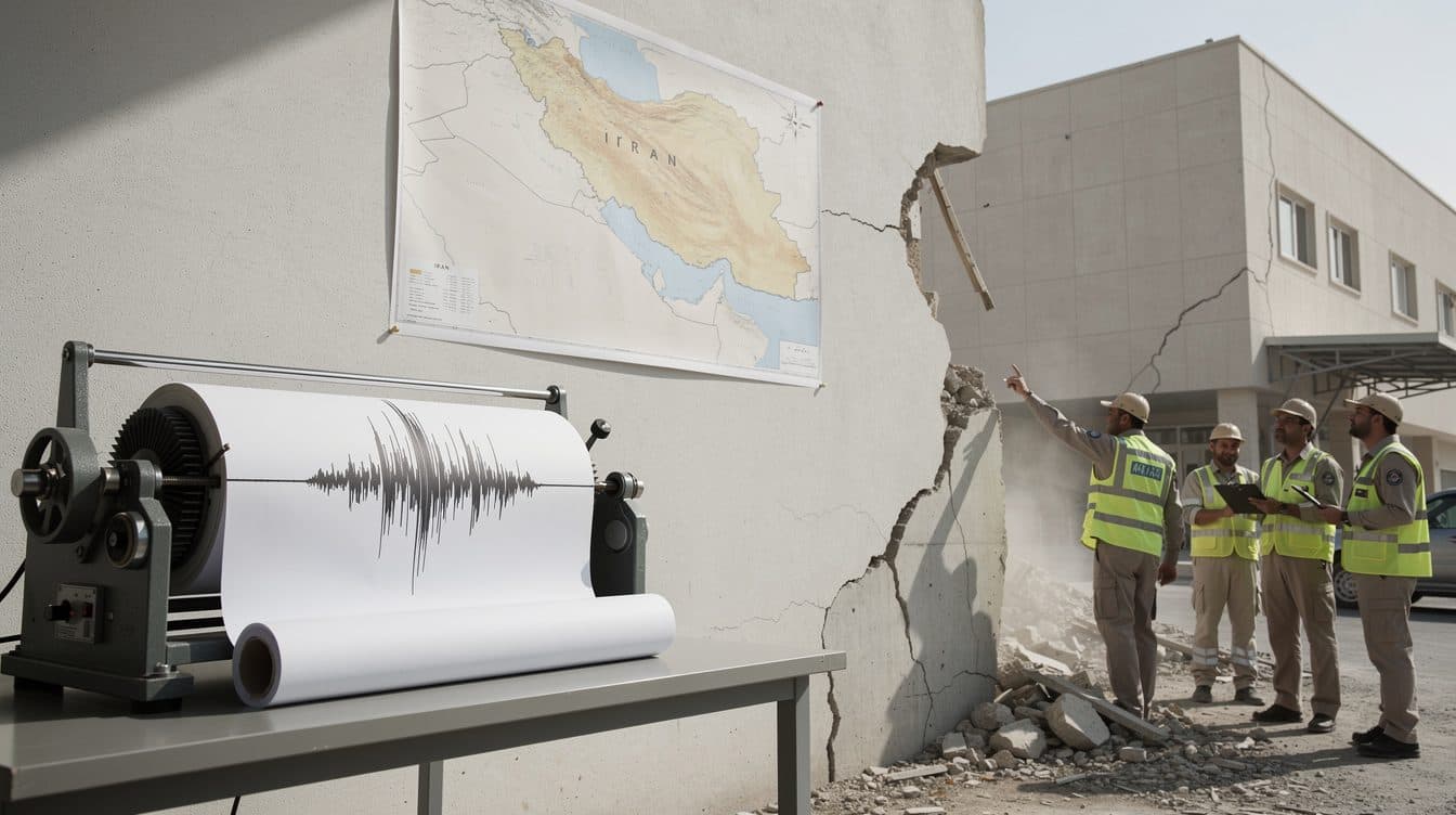 Magnitude 4.3 Earthquake Strikes Near Tehran, Iran
