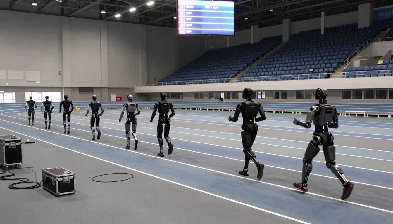 Humanoid Robots Compete in Beijing Games Showcasing Speed, Soccer and Engineering Milestones
