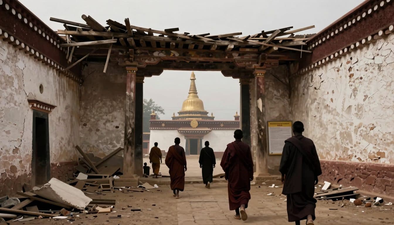 Airstrike on Monastery in Myanmar: 14 Dead and Dozens Injured in Sagaing