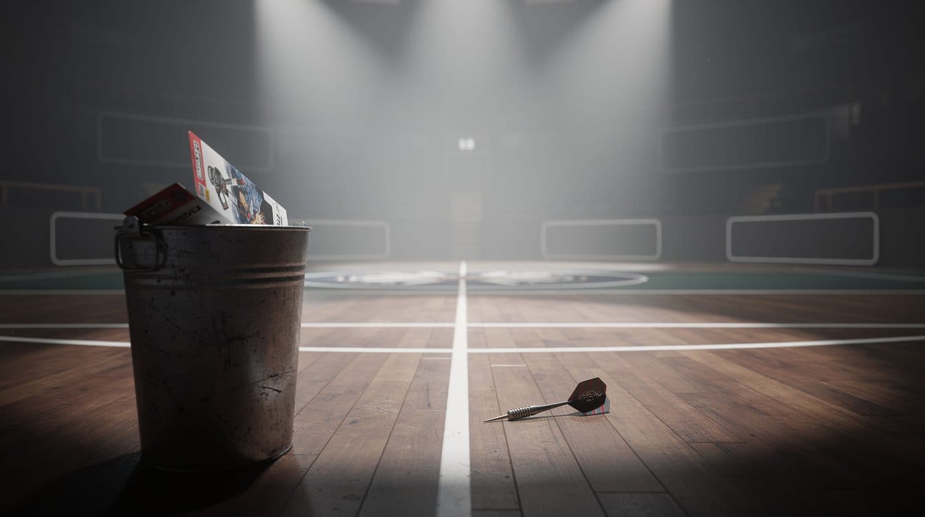 Schindler frustrated after quarterfinal exit: Discussion about dartboards in Frankfurt
