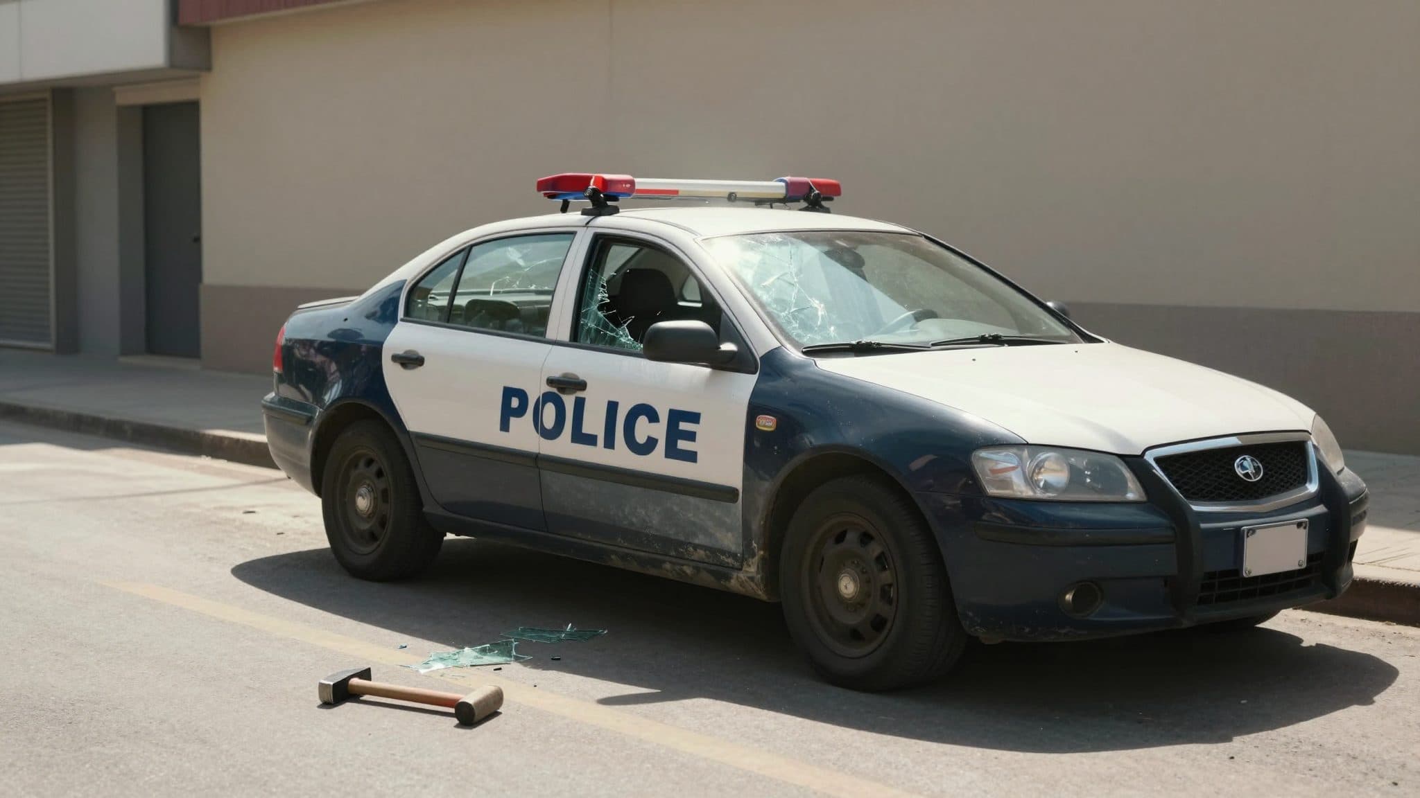 Police Officers Free Infant from Overheated Car in Schwanenstadt