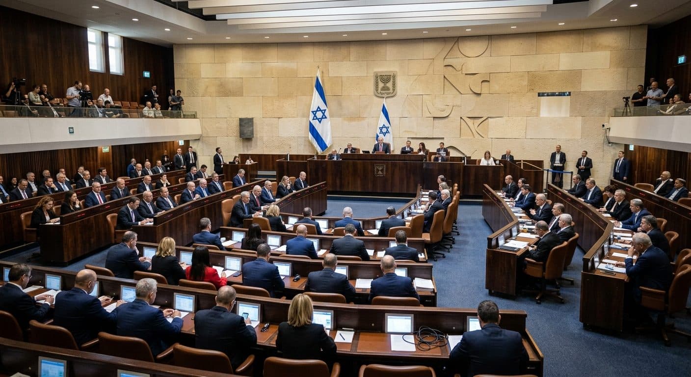 Israeli Coalition Moves to Dissolve Parliament, Paving Way for Early Elections