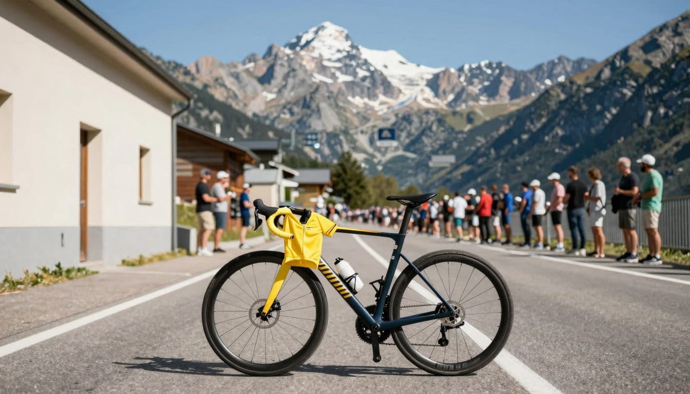 Torstein Traeen wears the Yellow Jersey of the Tour de France four years after cancer diagnosis