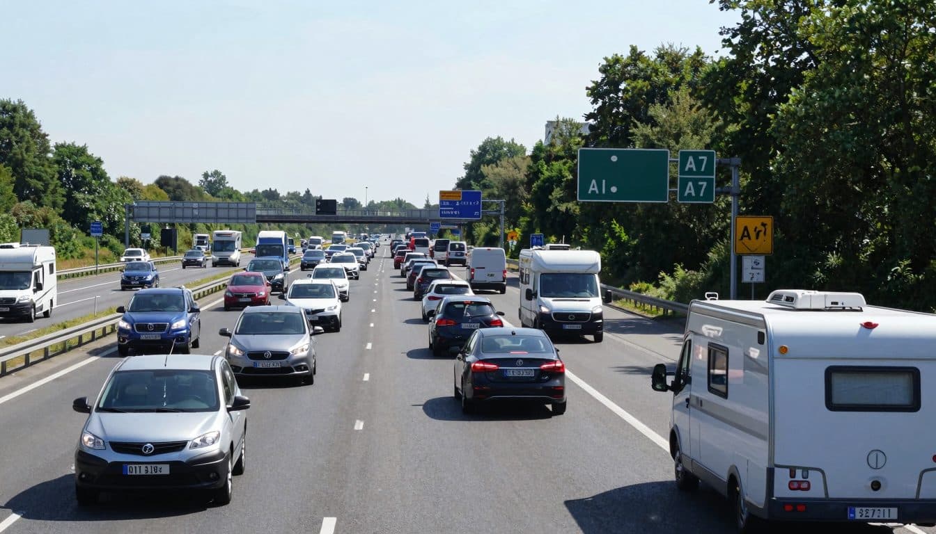 Summer Holidays in the North: ADAC Expects Traffic Jams on Motorways and at the Elbe Ferry