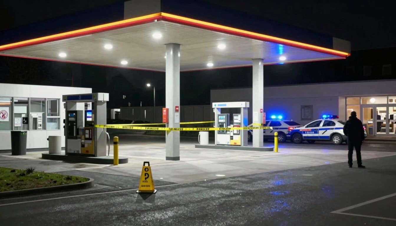 Masked perpetrator robs gas station in Vienna-Liesing and flees – police seek witnesses