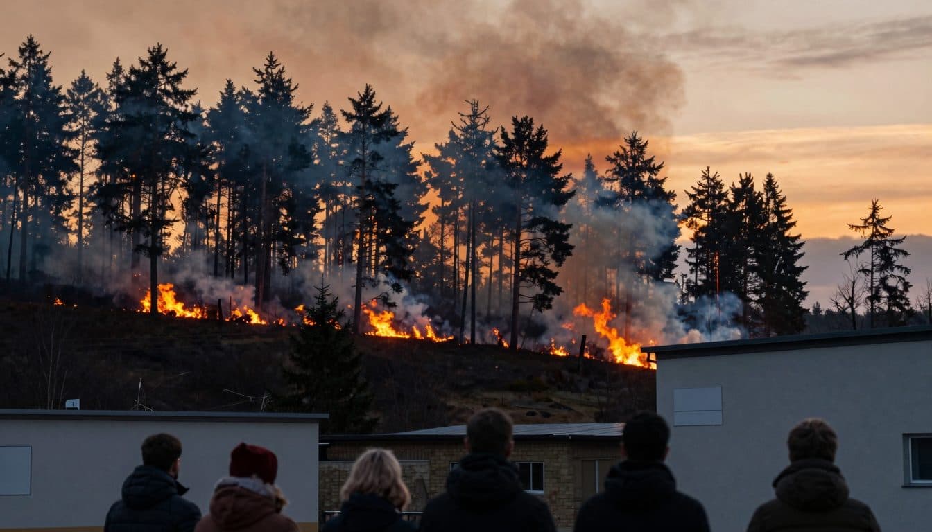Forest Fire in Hürtgenwald: Fire in the Eifel Spreads, Bundeswehr Supports Extinguishing Operations