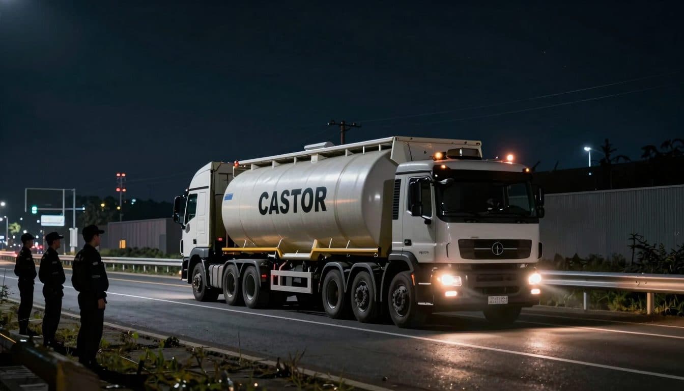 Sixth Castor Container from Jülich Arrives at Ahaus Interim Storage Facility