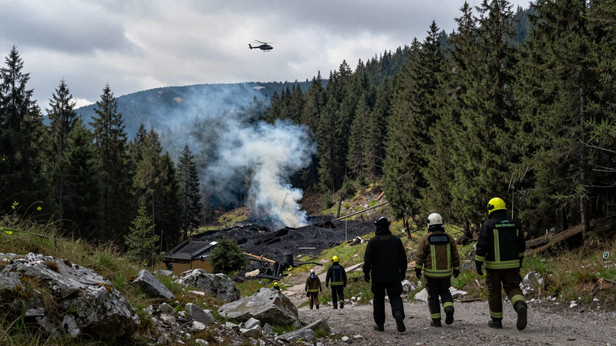Lightning strike likely cause of forest fire in Villach district