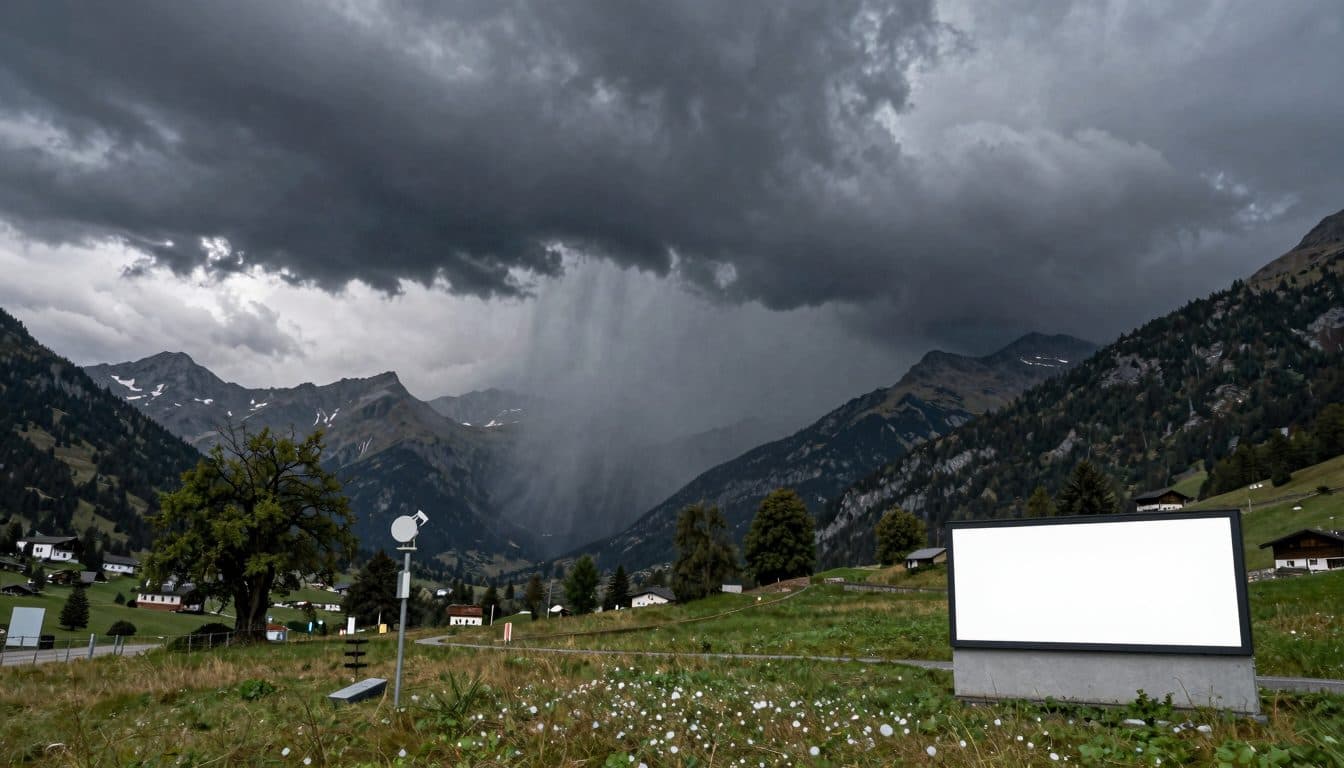 Severe Weather Warning for Southern Austria: Heavy Thunderstorms with Hail and Storm Gusts Expected