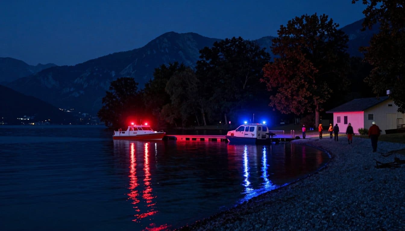 Major operation at Walchsee: Missing Pole triggers search operation
