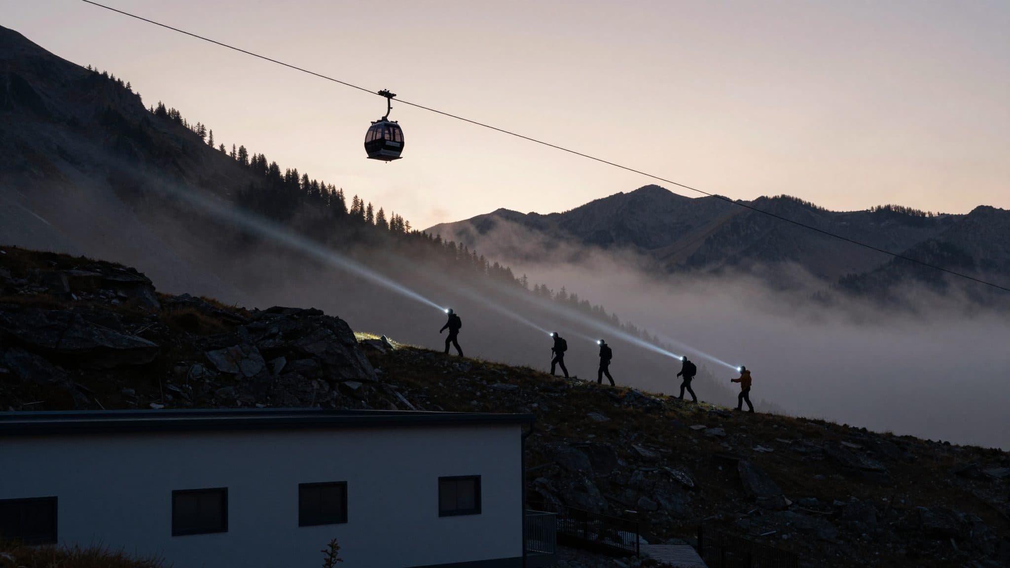 Missing hiker on the Rax found safe and well after nighttime search operation