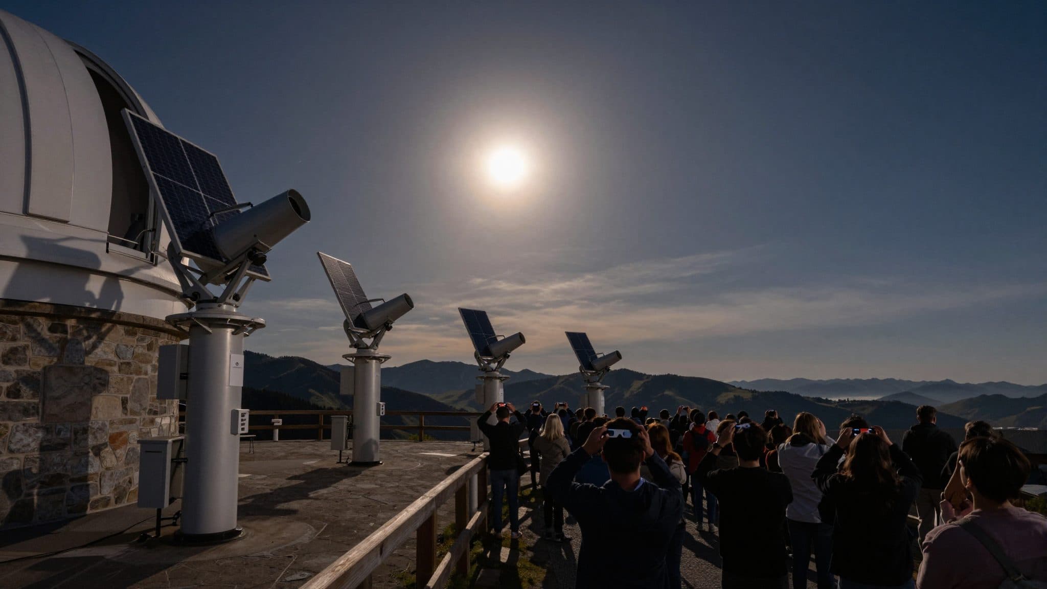 Spain prepares for total solar eclipse as public viewing events draw crowds across Europe
