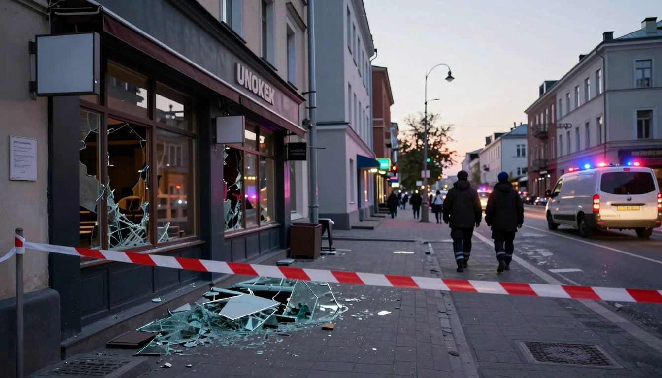 At Least Three Killed in Explosion Outside Café in Moscow