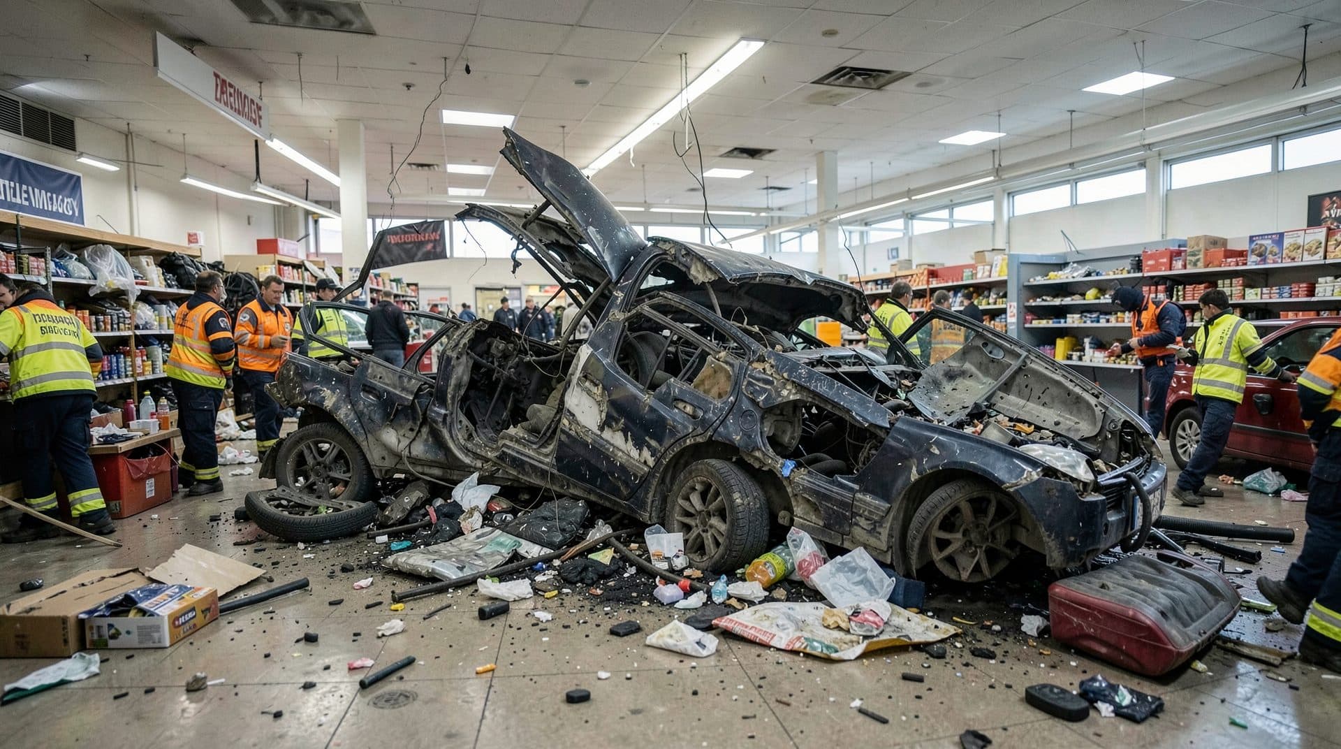 Bus Crashes into Salzburg Supermarket, Leaving One Dead and Multiple Injured