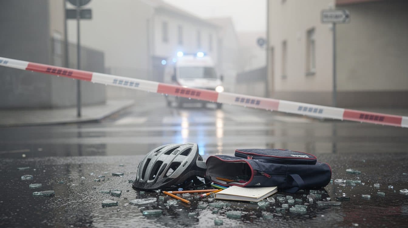 Grief and Shock After School-Run Crash in Dinslaken Claims Two Children's Lives