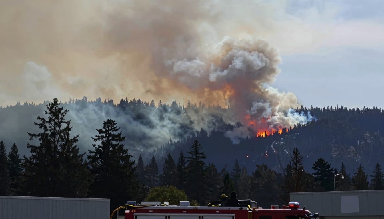 First fatality in wildfires in the Canadian province of British Columbia
