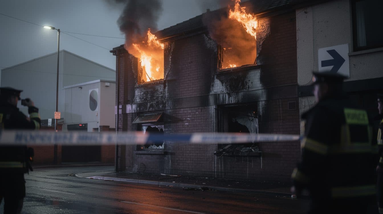 Riots in Northern Ireland: politicians condemn violence after knife attack in Belfast