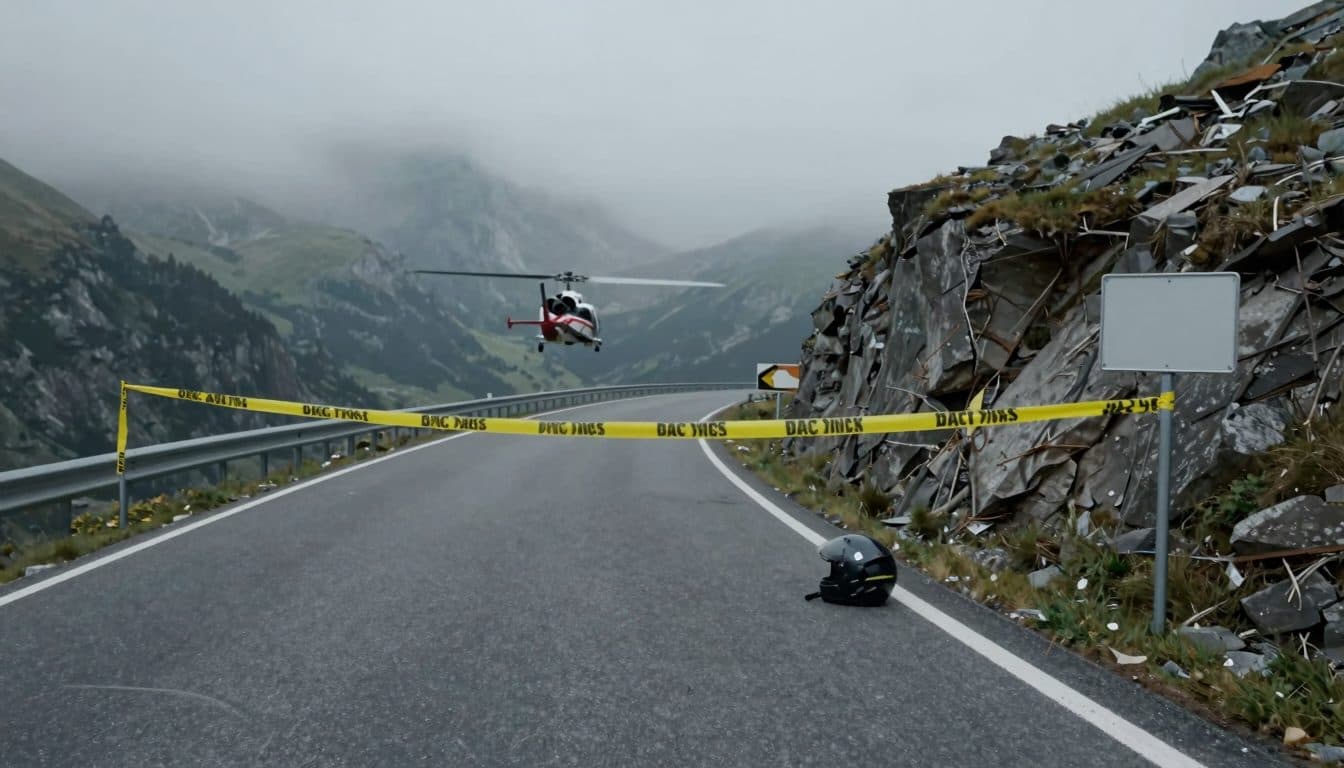 60-year-old from Tyrol dies in motorcycle accident on the Katschberg road in Hüttau