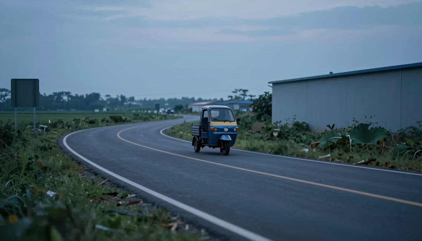 Fatal Accident in Southern Styria: 54-Year-Old Dies After Tuk-Tuk Overturns