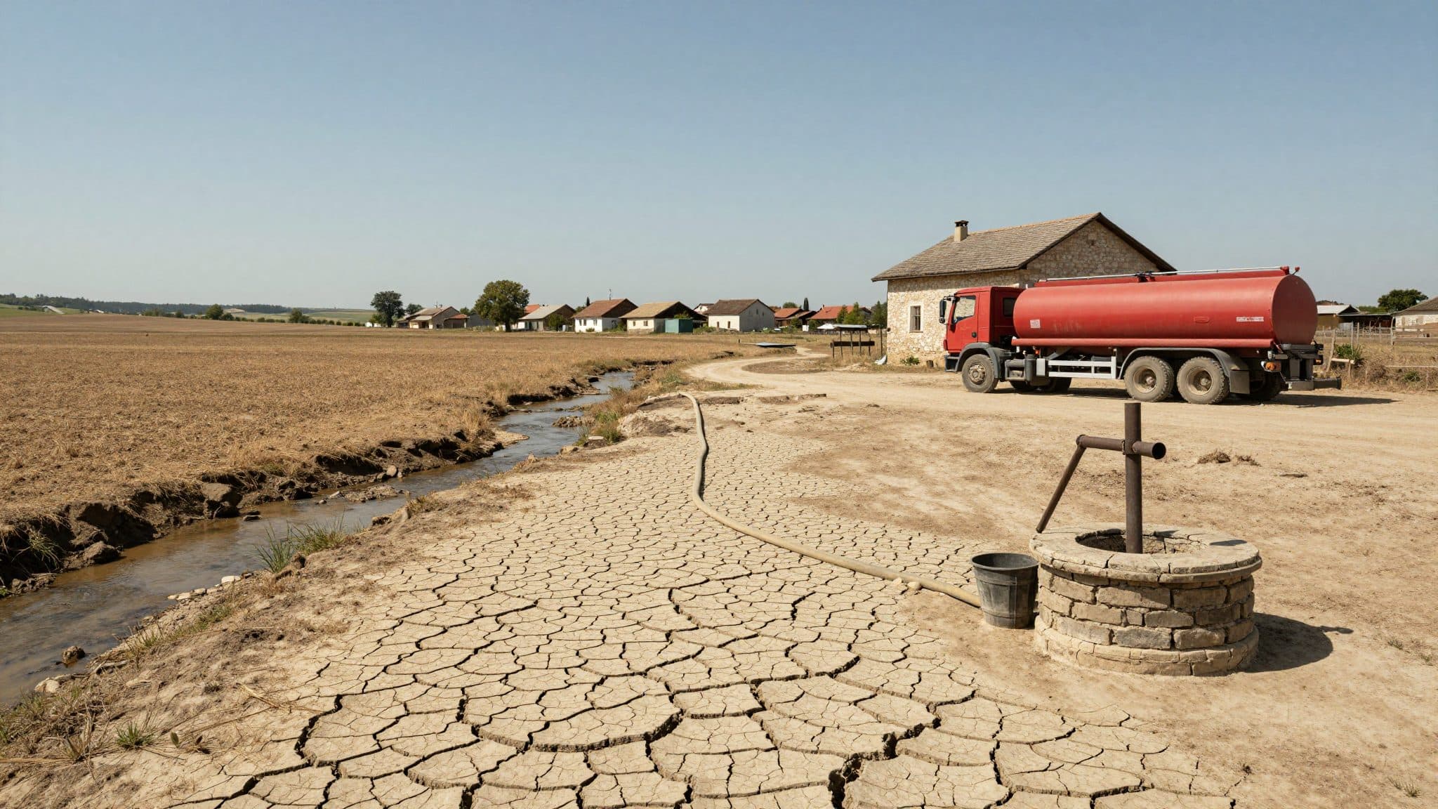 Drought in Upper Austria: First municipalities activate emergency supply
