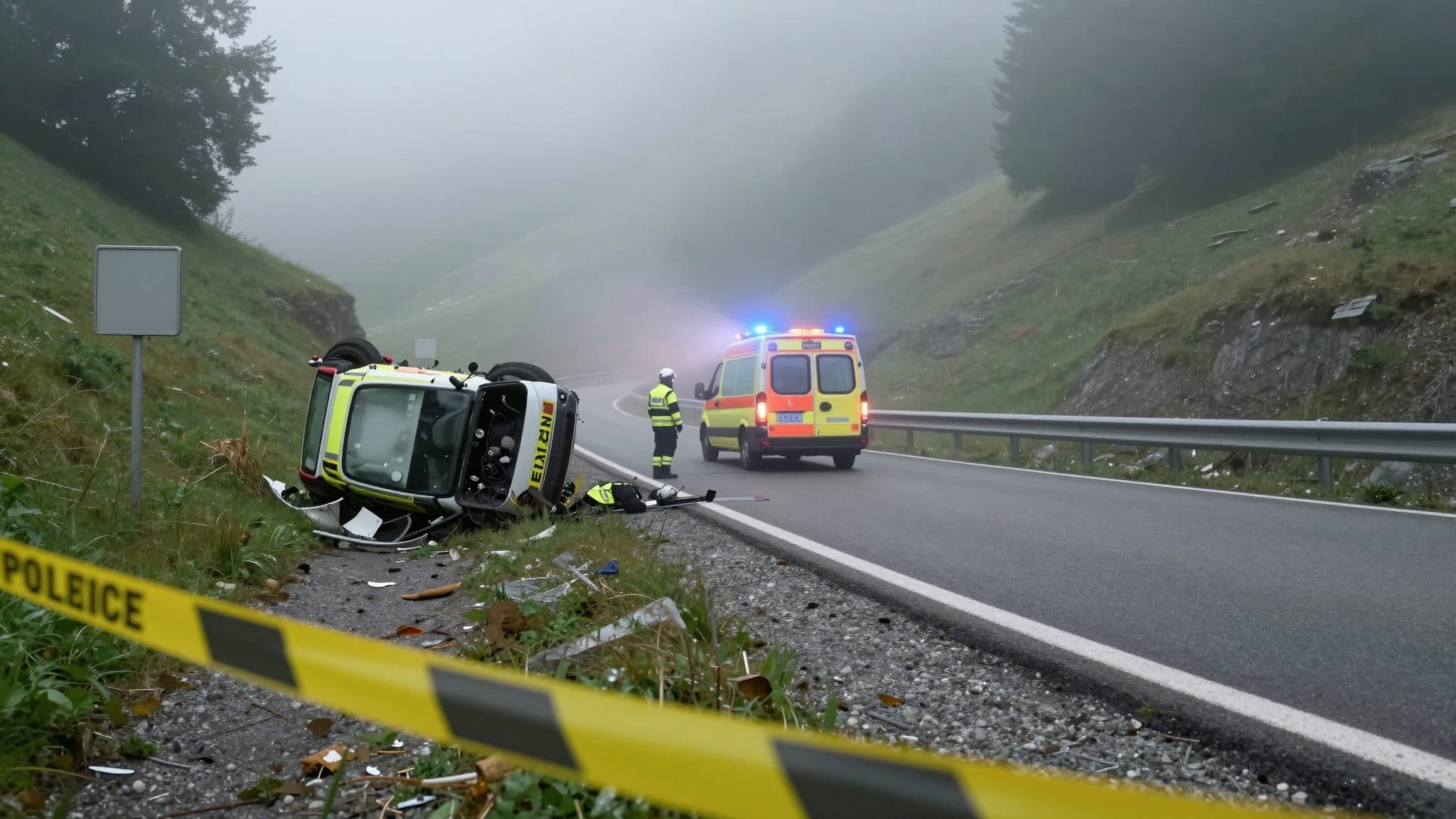 Drunk driving in Pongau: Two injured after accident with 1.6 per mille blood alcohol