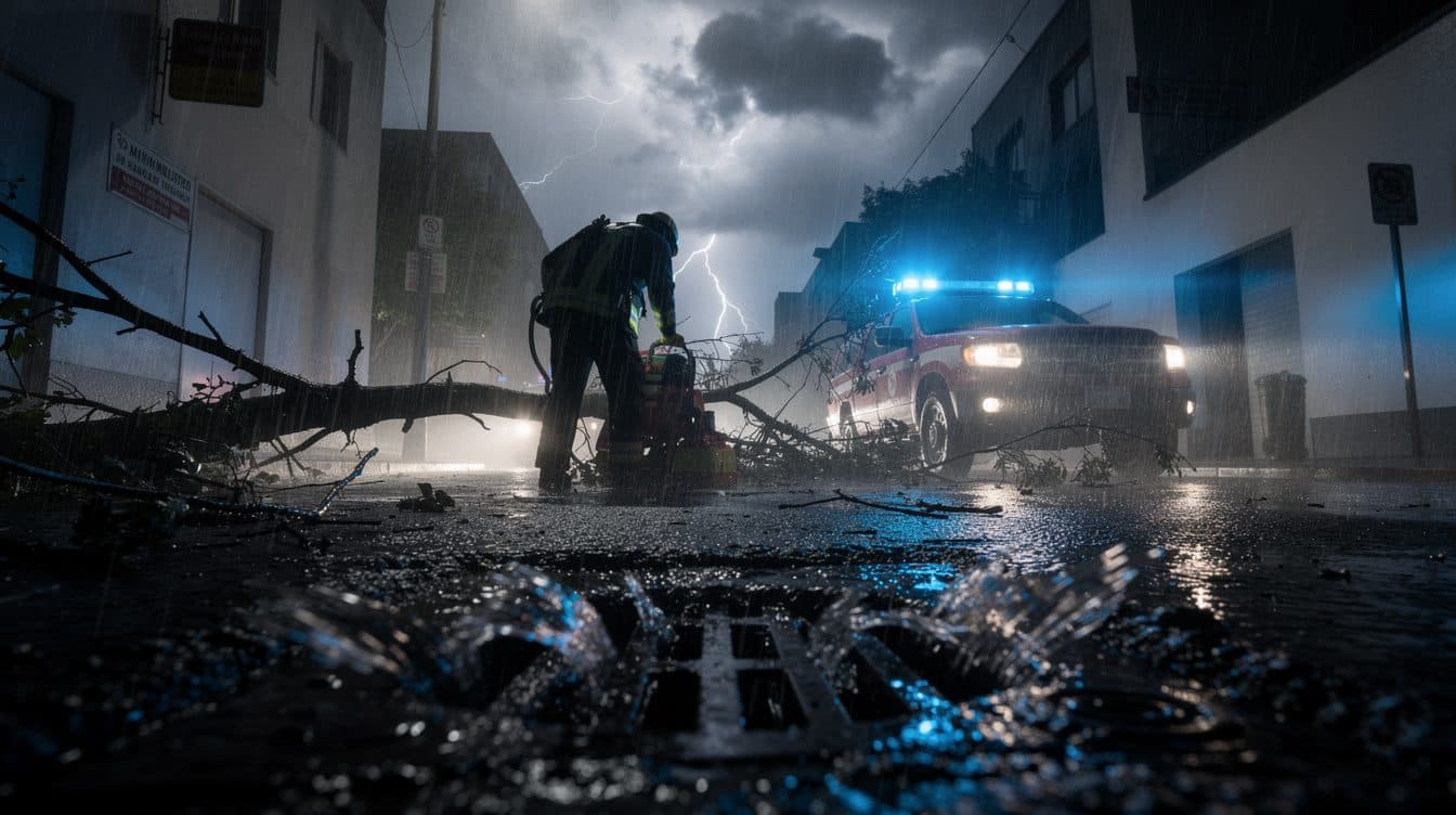Thunderstorms Sweep Across Hesse, Causing Flooding and Minor Damage