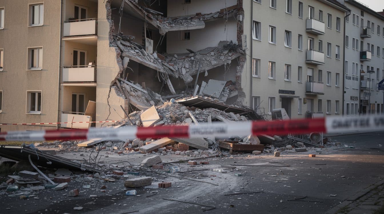 After house collapse in Görlitz: Police arrest two suspects