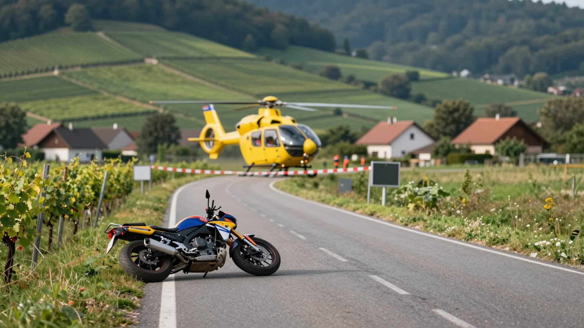 Eighty-year-old woman falls off motorcycle in Lower Austria and is seriously injured