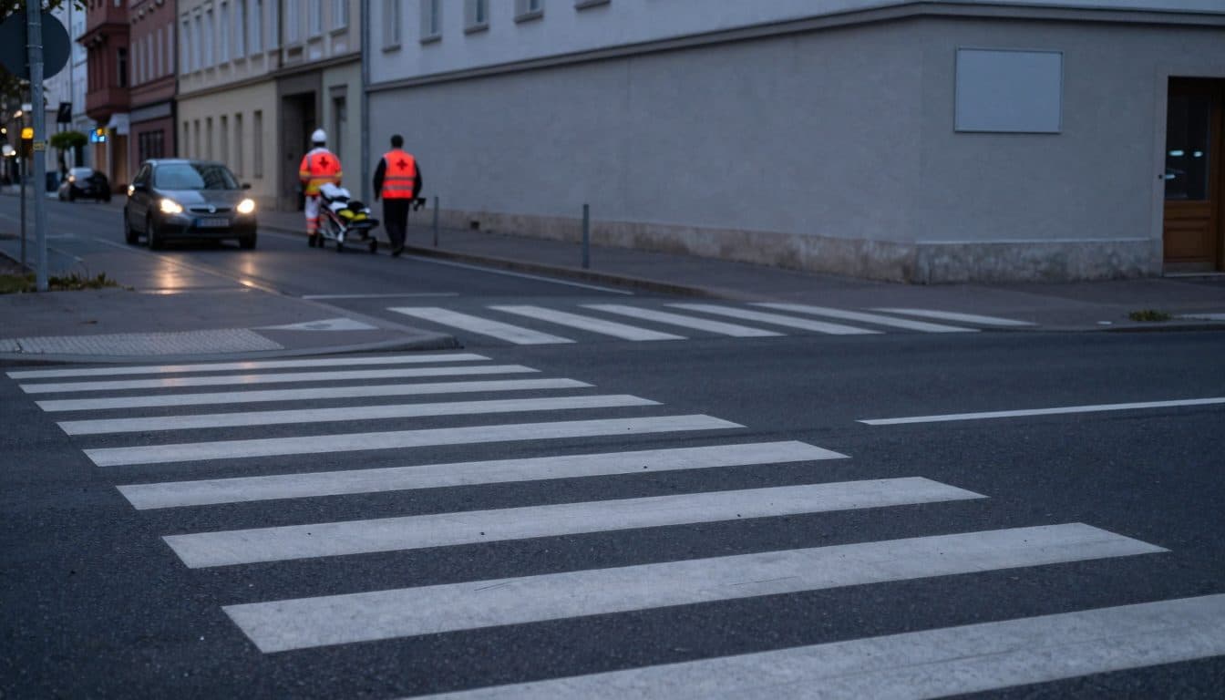 86-year-old hits 27-year-old on crosswalk in Linz