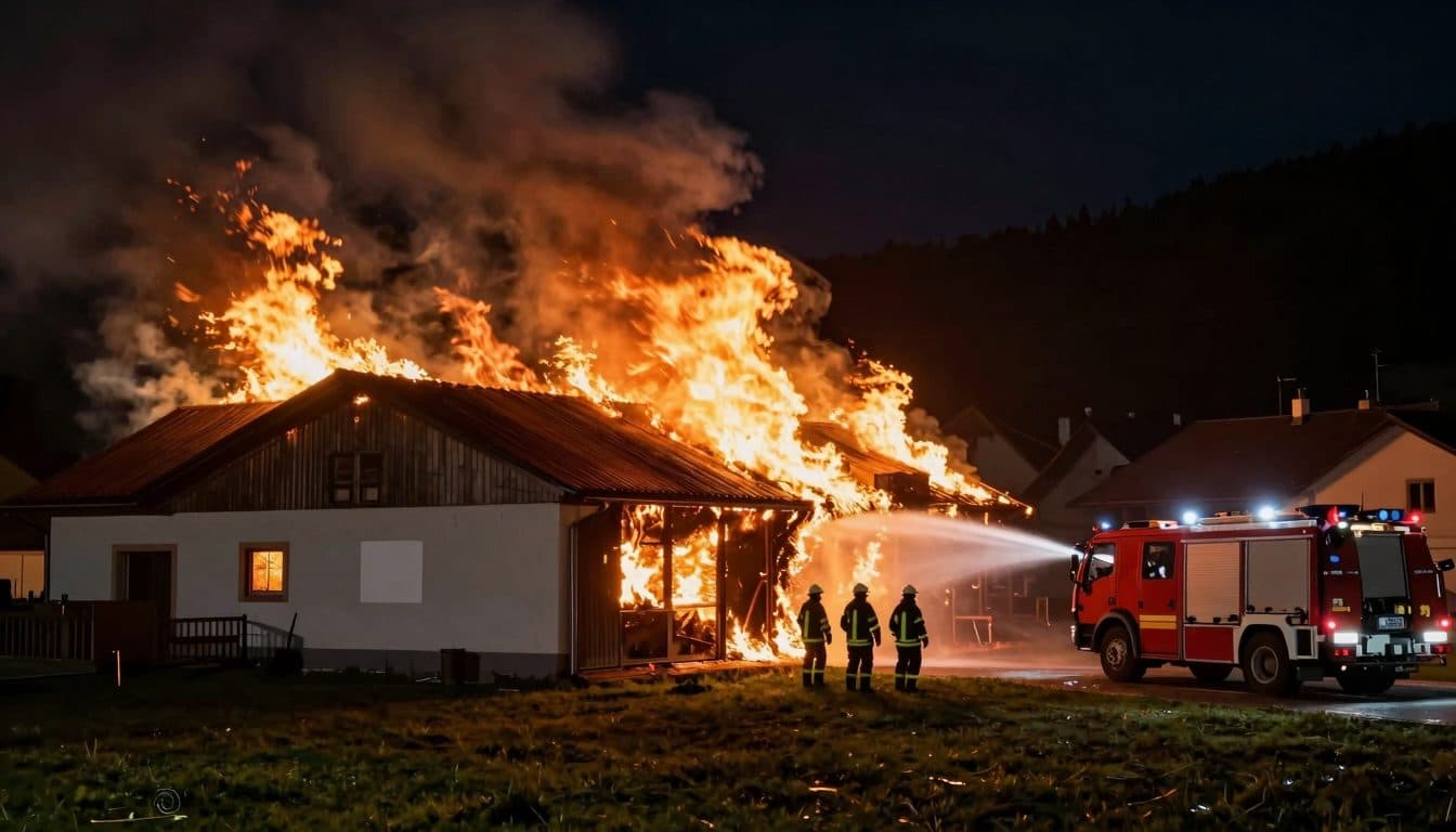 Fire crews respond to St. Koloman blaze under elevated alert level