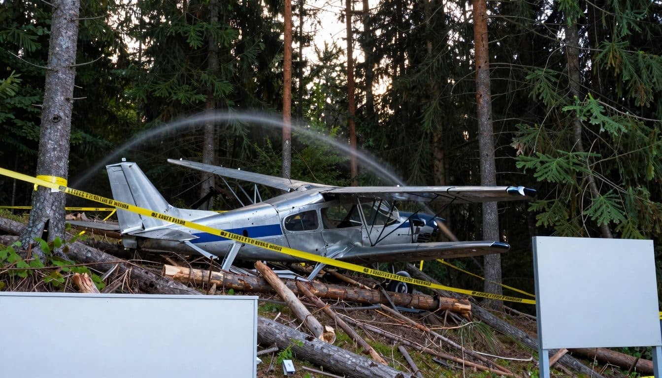 Small aircraft crashes in Lower Austria: Two dead and two seriously injured