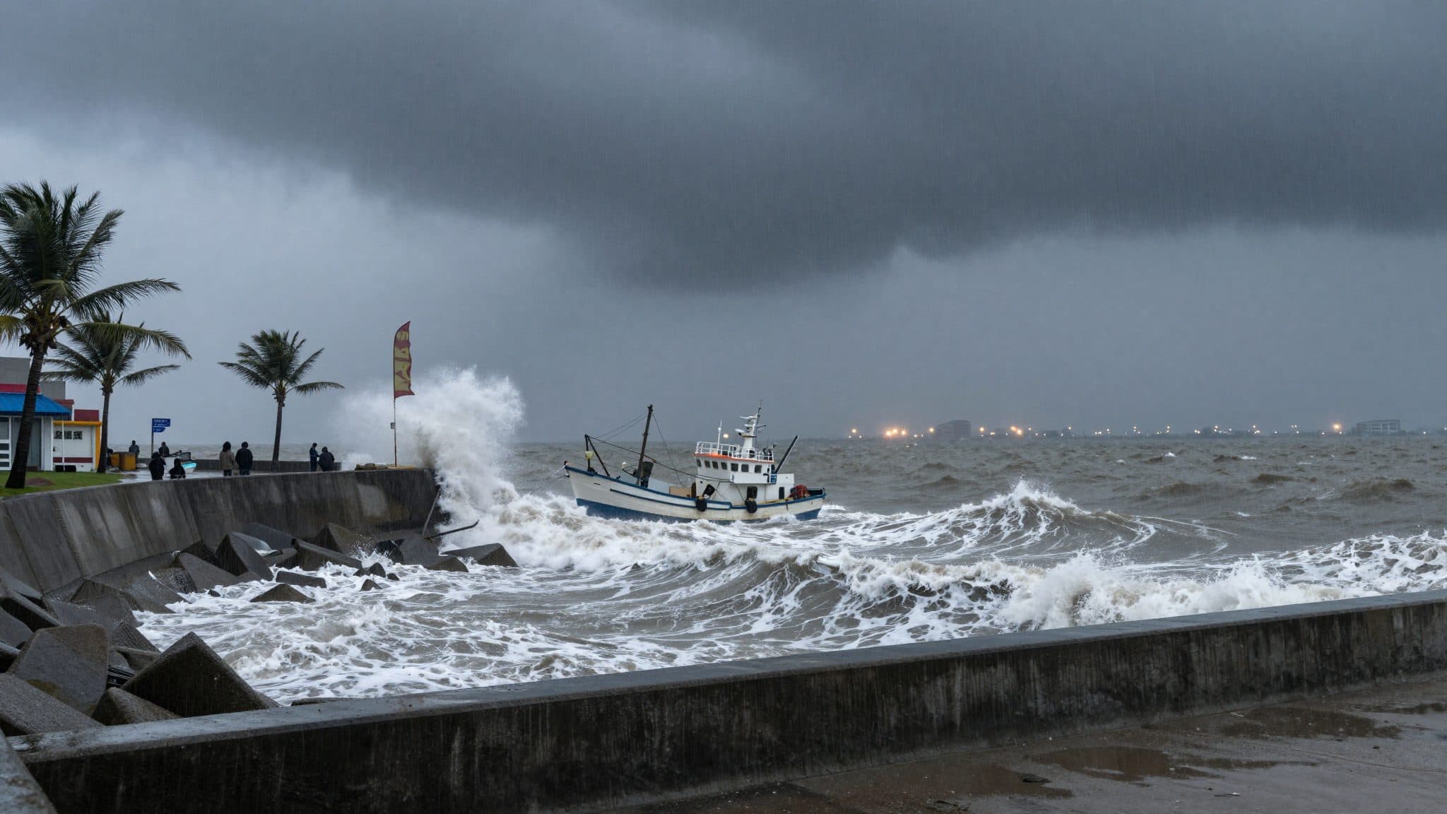 Super Typhoon "Bavi" Reaches Taiwan – Largest Storm in More Than 30 Years