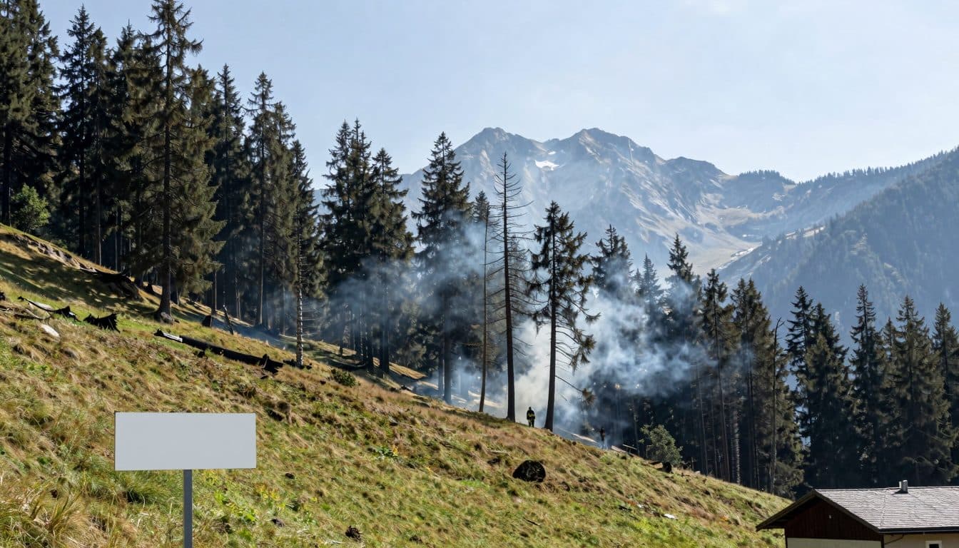 More forest fires in the Lungau district: questions about the causes